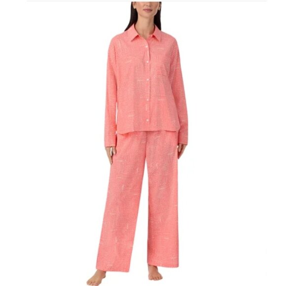 DKNY Women's Lawn Pajama Set, 2-piece Size XS - Picture 1 of 16
